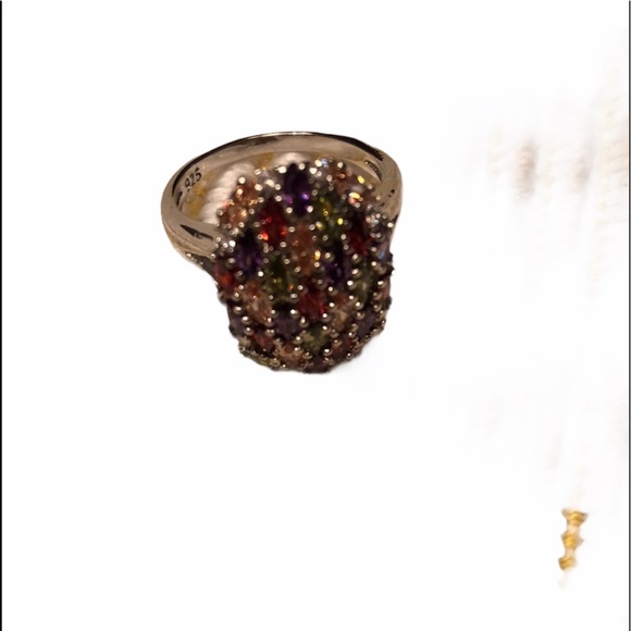 925 Multicolored Ring - Picture 6 of 6
